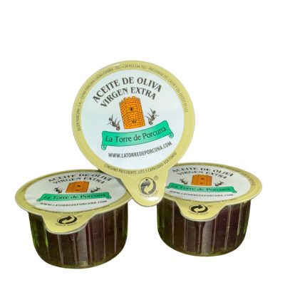 ACEITE DE OLIVA VIRGEN EXTRA  MONODOSIS DE 18 ML. COSEHA TEMPRANA 2025-2026 (la unidad contiene 224 monodosis)